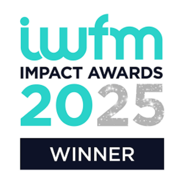 IWFM Impact Awards 2025 winner badge