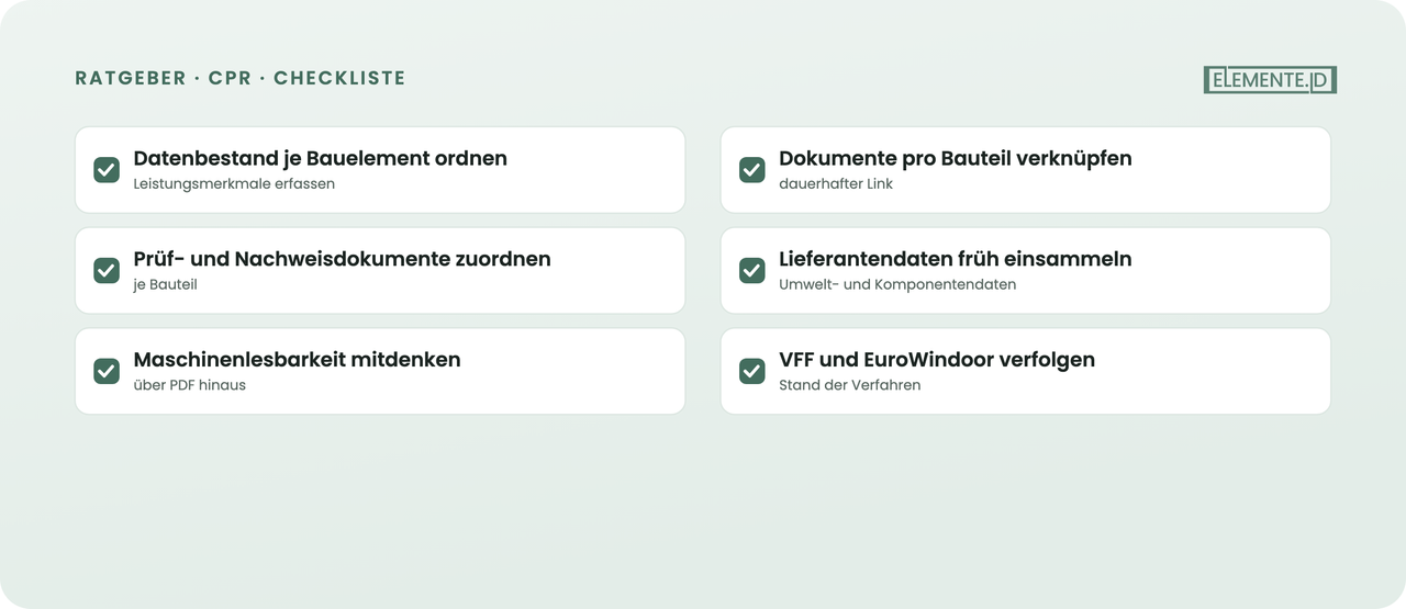 Was Hersteller schon heute sinnvoll vorbereiten können