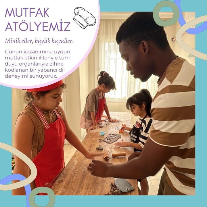 Mutfak Atölyemiz: Minik eller, büyük hayaller.