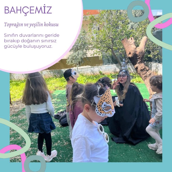 Bahçemiz: Toprağın ve yeşilin kokusu.