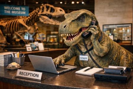 Cultural Institutions: Where dinosaurs roam, and so do outdated booking systems