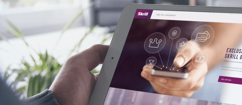 Skrill website