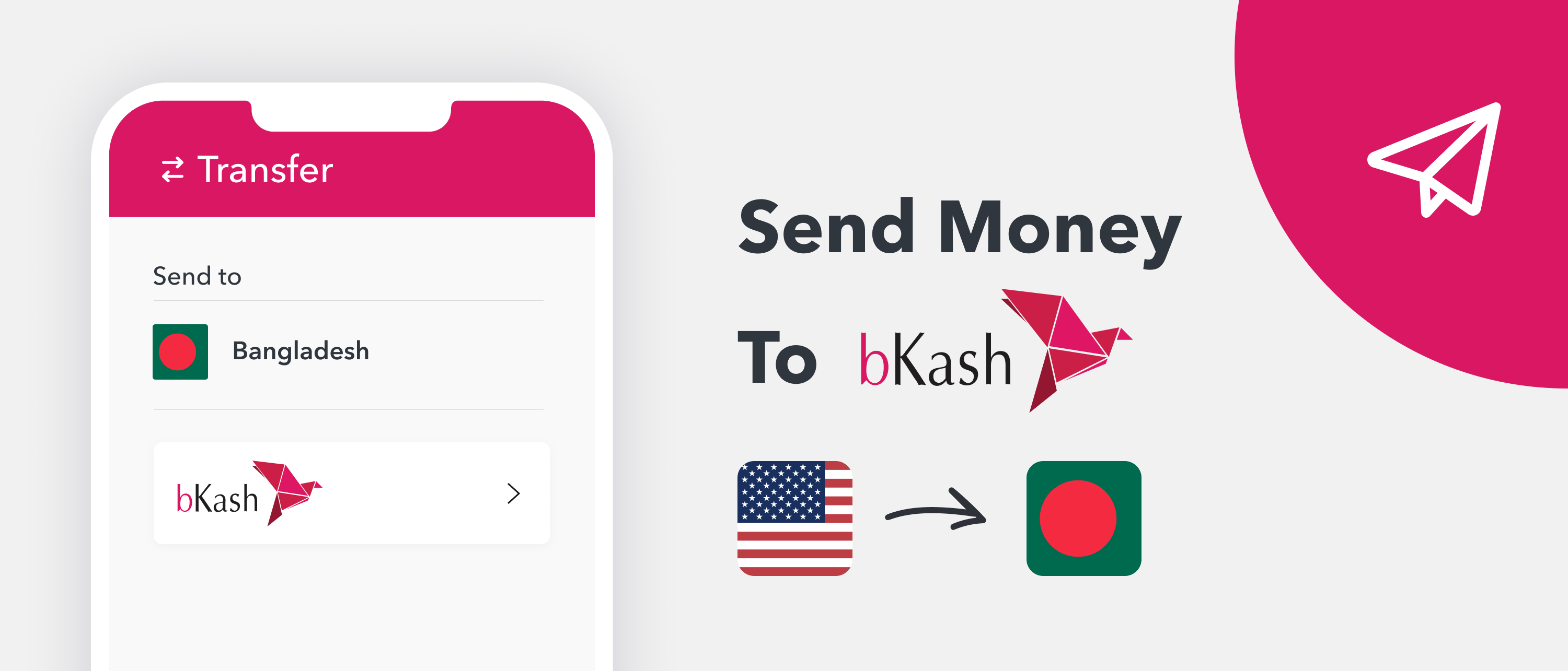 How To Send Money From the US to Bangladesh via bKash