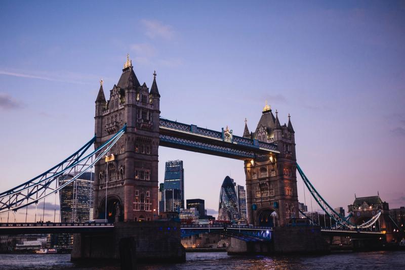 United Kingdom London Financial District