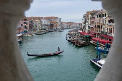 The Grand Canal in Venice, Italy