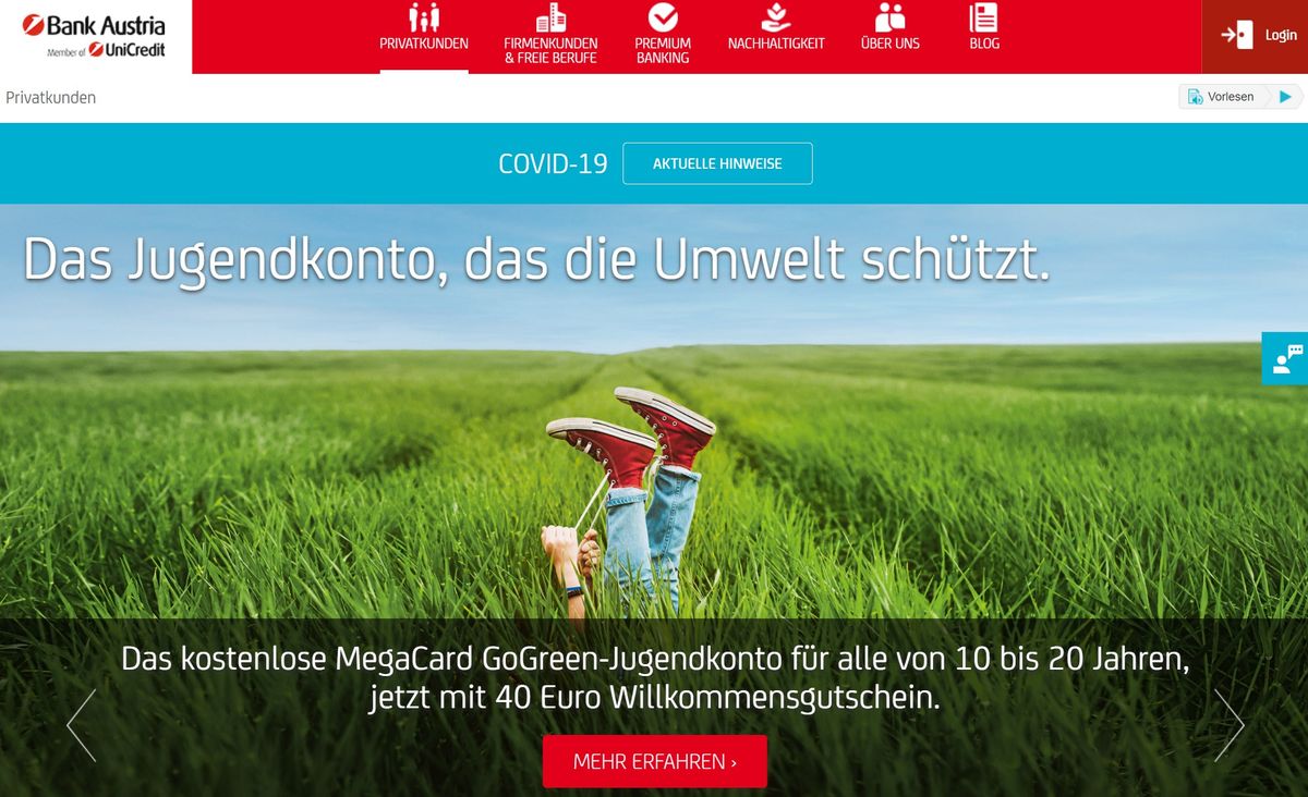 österreich Bank Konto Eröffnen