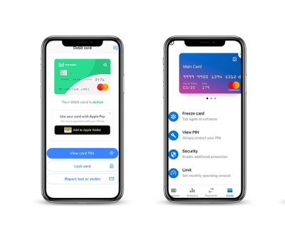 Monese vs Revolut Apps