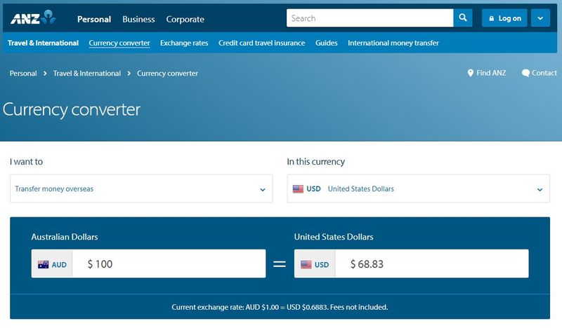 Anz Sign In ANZ Bank Foreign Currency Exchange, International Wire Transfer & ATM ...