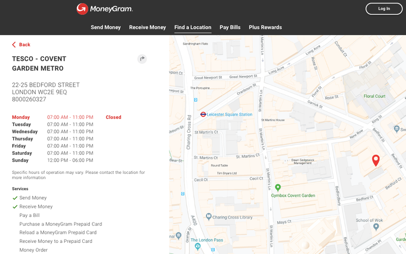 MoneyGram UK: How to find MoneyGram Location Near Me?