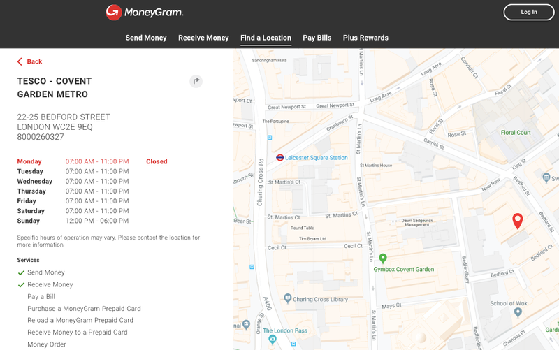 MoneyGram UK: How to find MoneyGram Location Near Me?