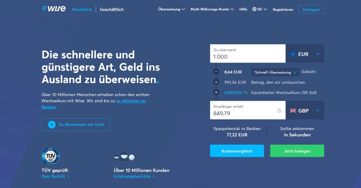 Wie Kann Ich Geld Nach Kasachstan überweisen Wise Überweisung: Wie kann ich mit TransferWise Geld überweisen?