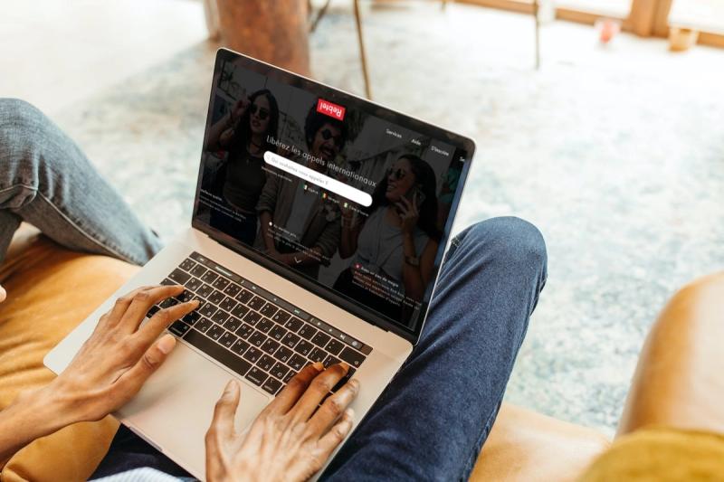 application appel à l'étranger Rebtel