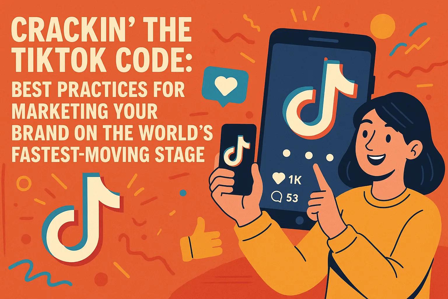 Crackin' the TikTok Code: Best Practices for Marketing Your Brand on the World's Fastest-Moving Stage