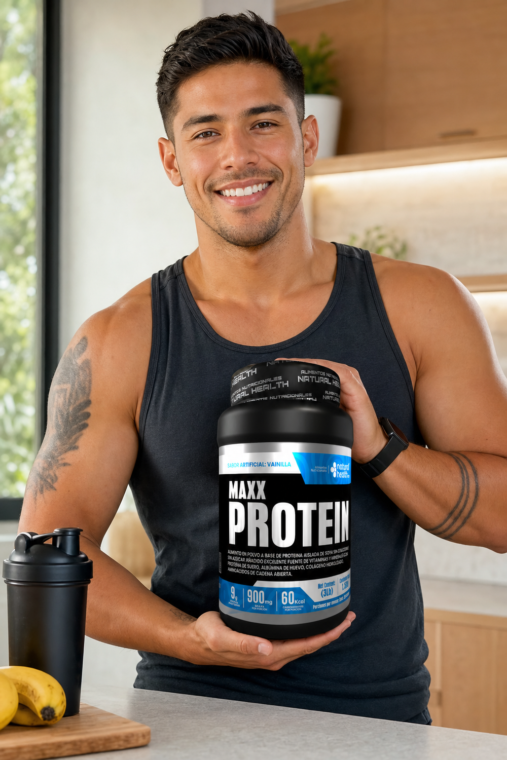 Maxx Protein: Recupera y Construye Músculo Rápido en uso
