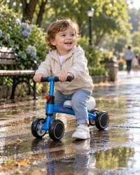 Bicicleta Infantil de Equilibrio 4 Ruedas Antivuelco - Vista 3