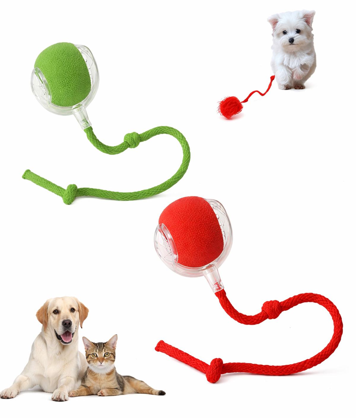 Pelota Interactiva Para Mascotas