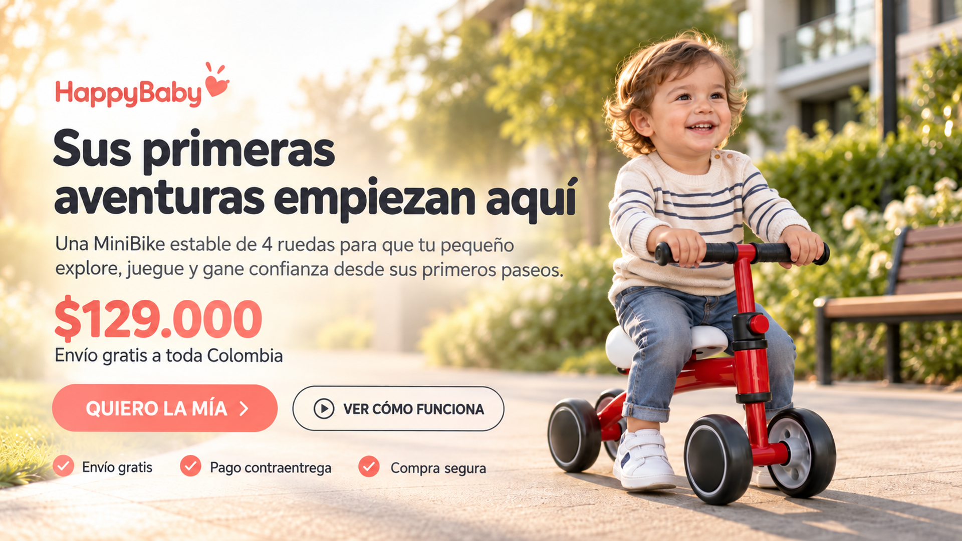 minibike para bebé