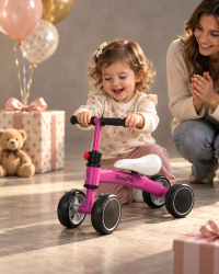 Bicicleta Infantil de Equilibrio 4 Ruedas Antivuelco - Vista 7