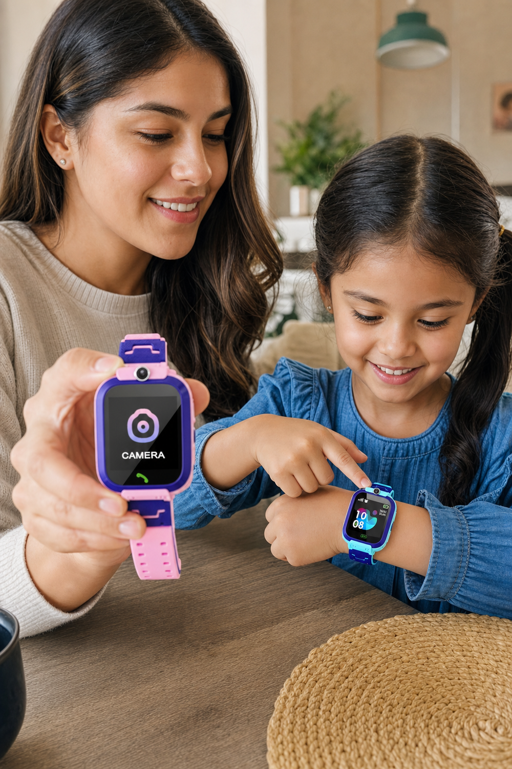 Reloj Inteligente para Niños - Tranquilidad Familiar en uso
