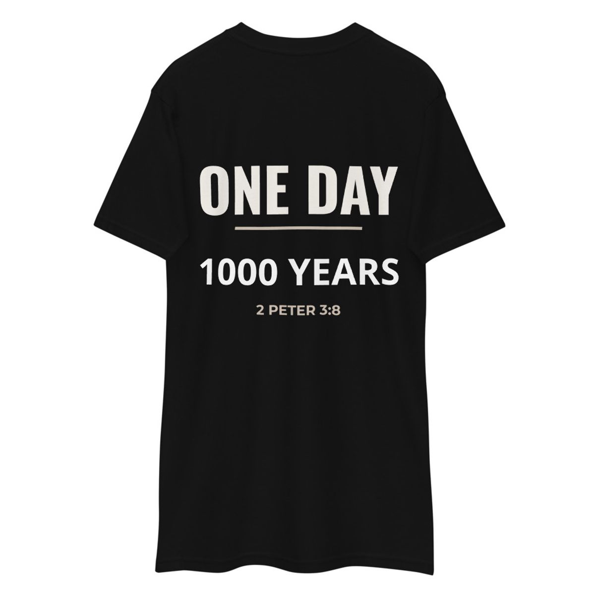 SOLOC One Day 1000 Years Premium Heavyweight Tee