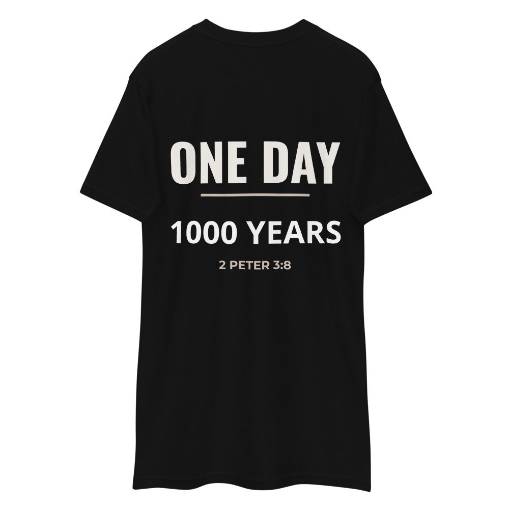 SOLOC One Day 1000 Years Premium Heavyweight Tee