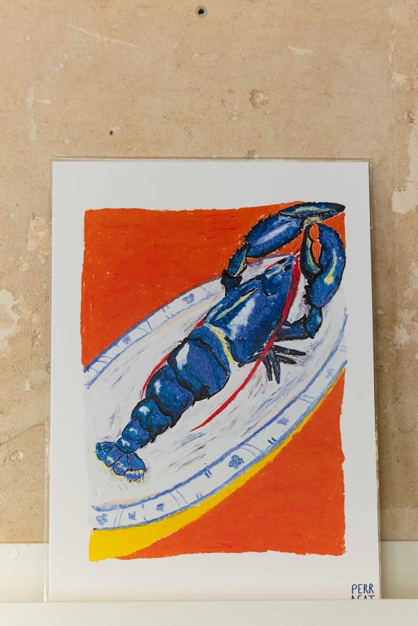 Tirage d'art "Homard"