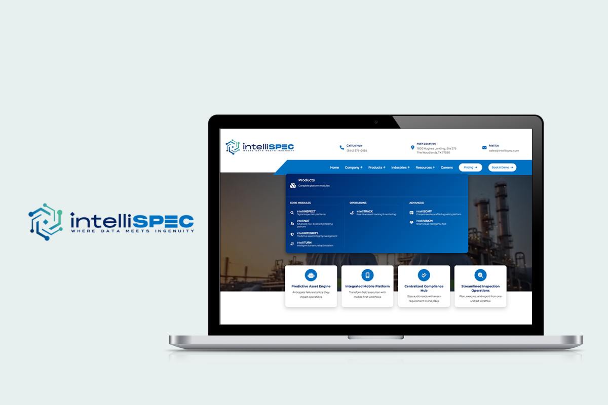 From Product Complexity to Enterprise Clarity: intelliSPEC Website and Hiring Transformation