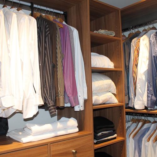 Des dressings aménagés