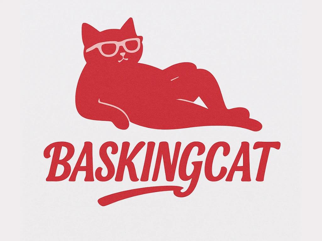 Basking Cat print design