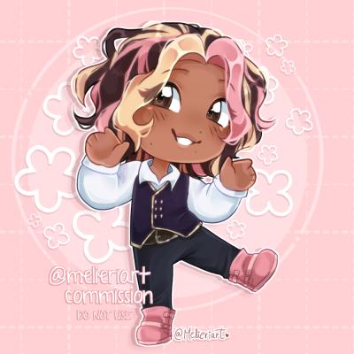 Simple Chibi Commission✩°｡