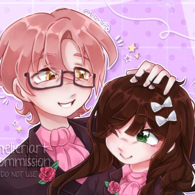 Full Color (Bust) for Akuma Tenshi | Kiyo Mizuki !⊹ ࣪ ˖