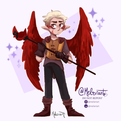 Hunter as his palisman ᯓ★