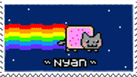 Nyan Cat Stamp