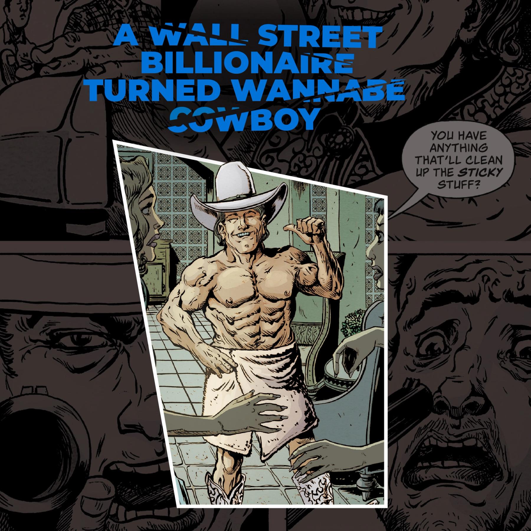 Marty Blowman: A Wall Street billionaire turned wannabe cowboy