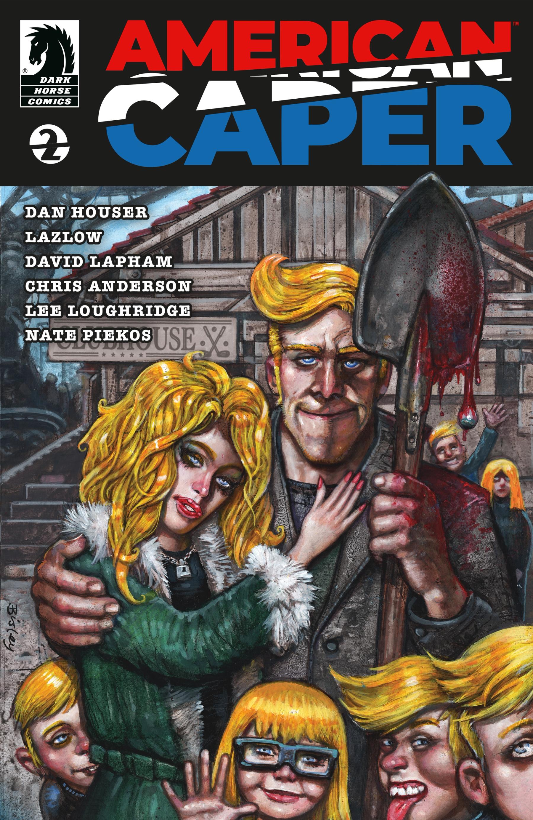 American Caper Issue #2 Cover B by Simon Bisley