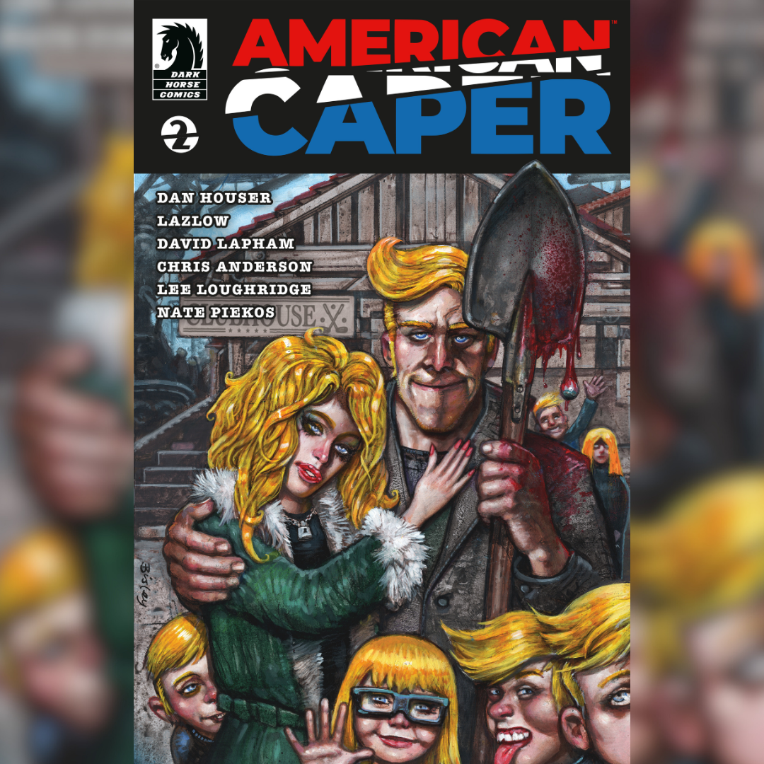 American Caper Issue #2 Cover B by Simon Bisley