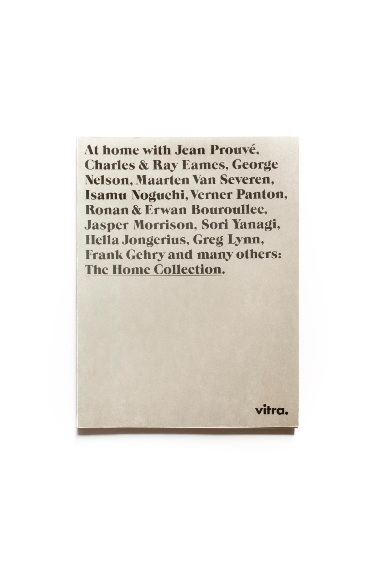 Front cover of Vitra: The Home Collection 2007/2008, designed by Cornel Windlin
