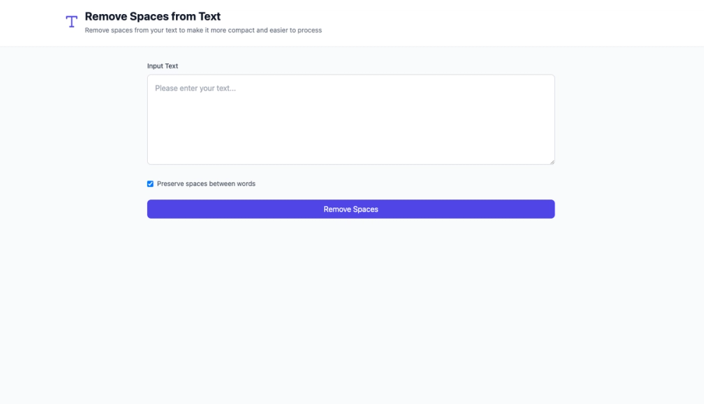 Image for Remove Spaces from Text