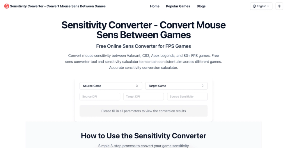 image of Sensitivity Converter