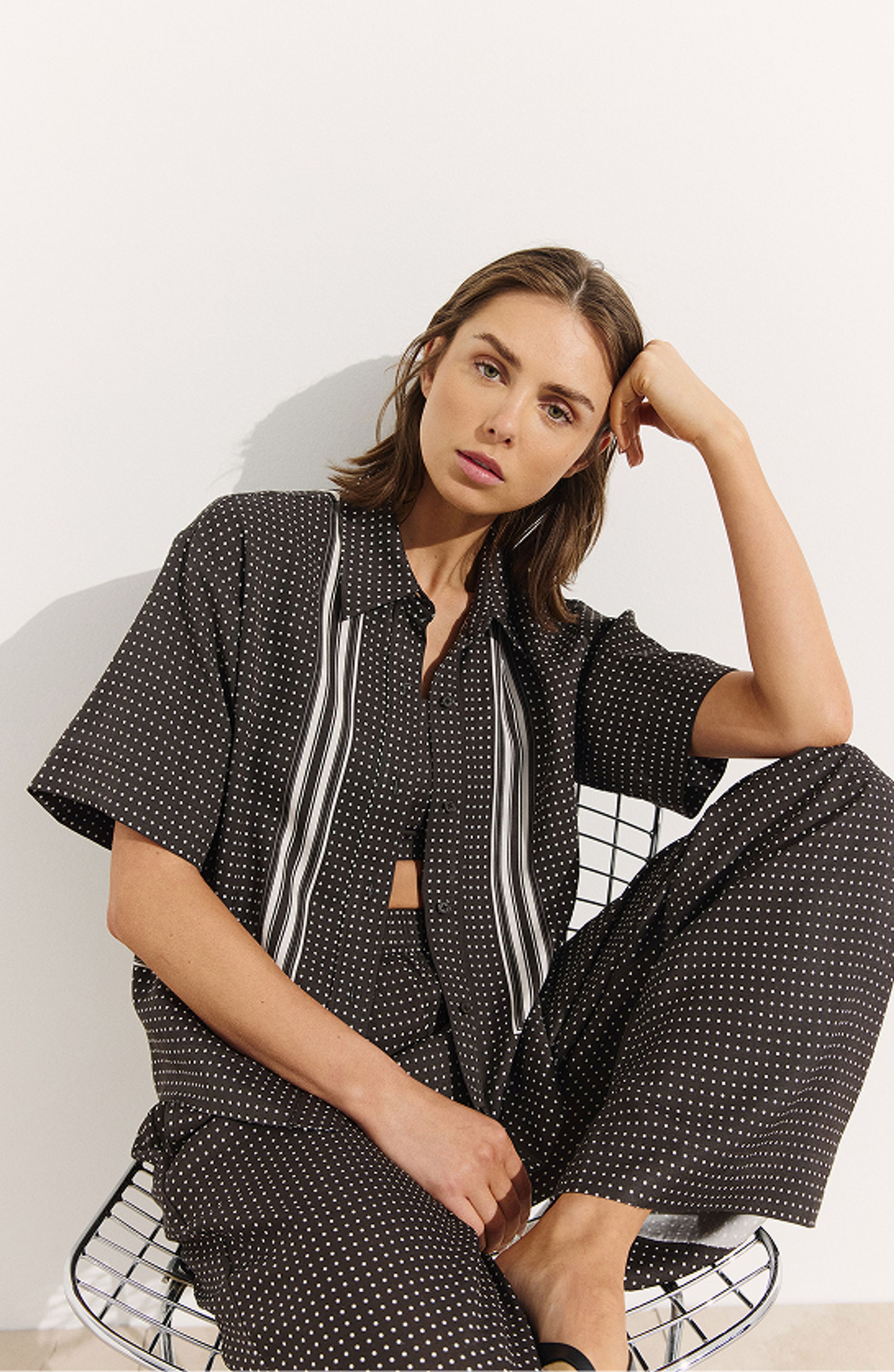 Border Stripe Resort Shirt