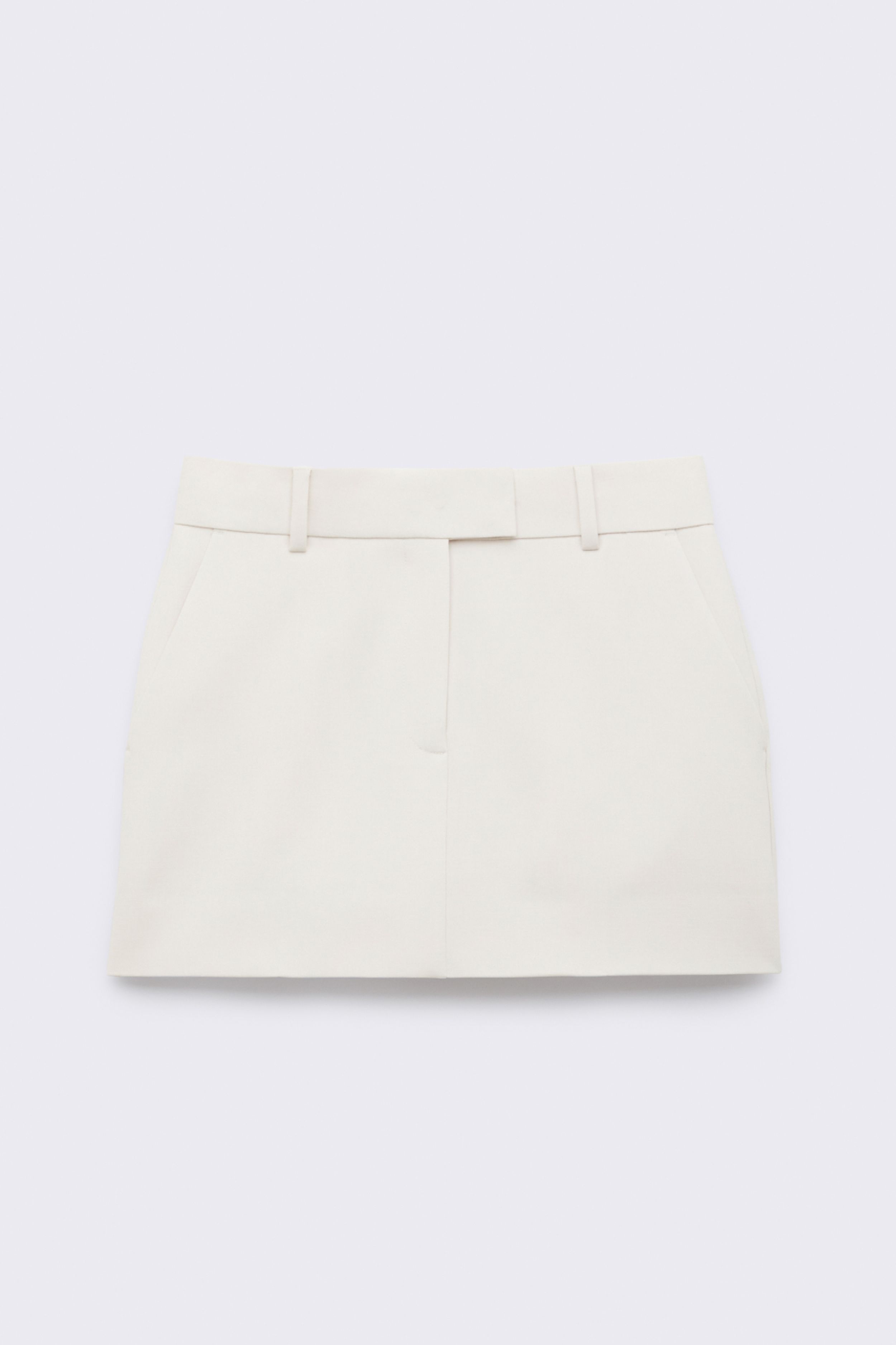 Tailored Mini Skirt