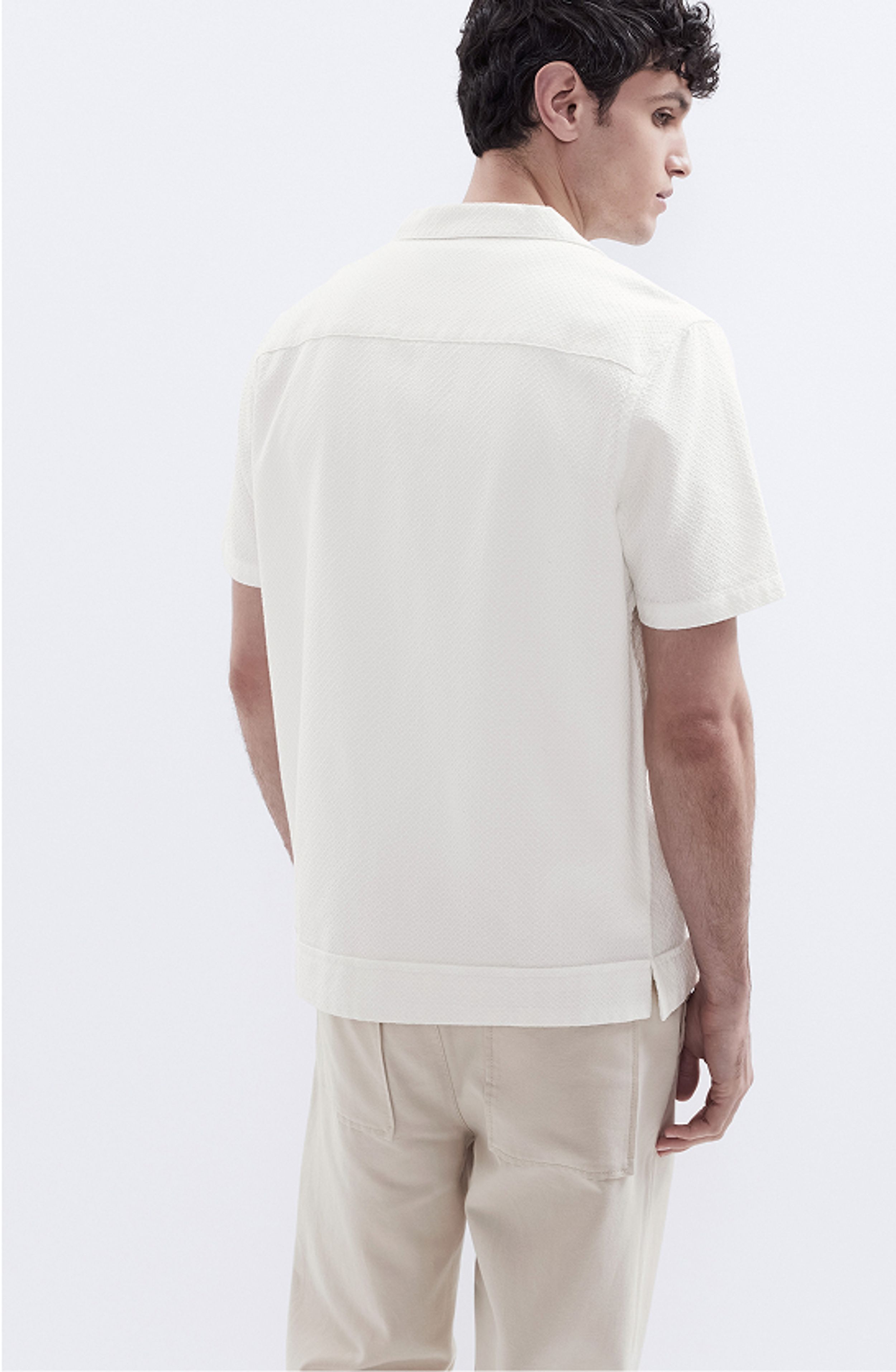 Jacquard Regular Fit Shirt
