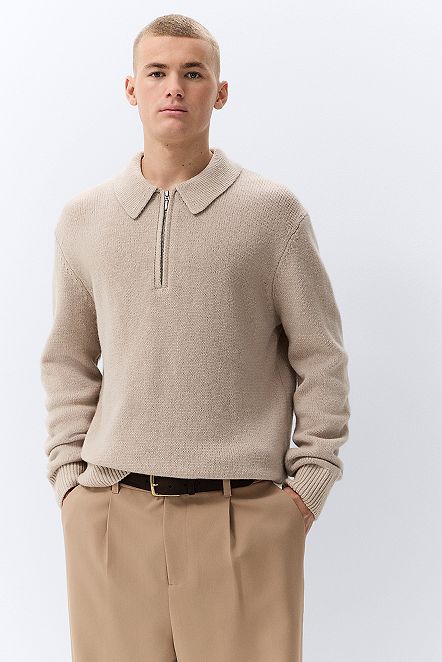 Merino Wool Polo