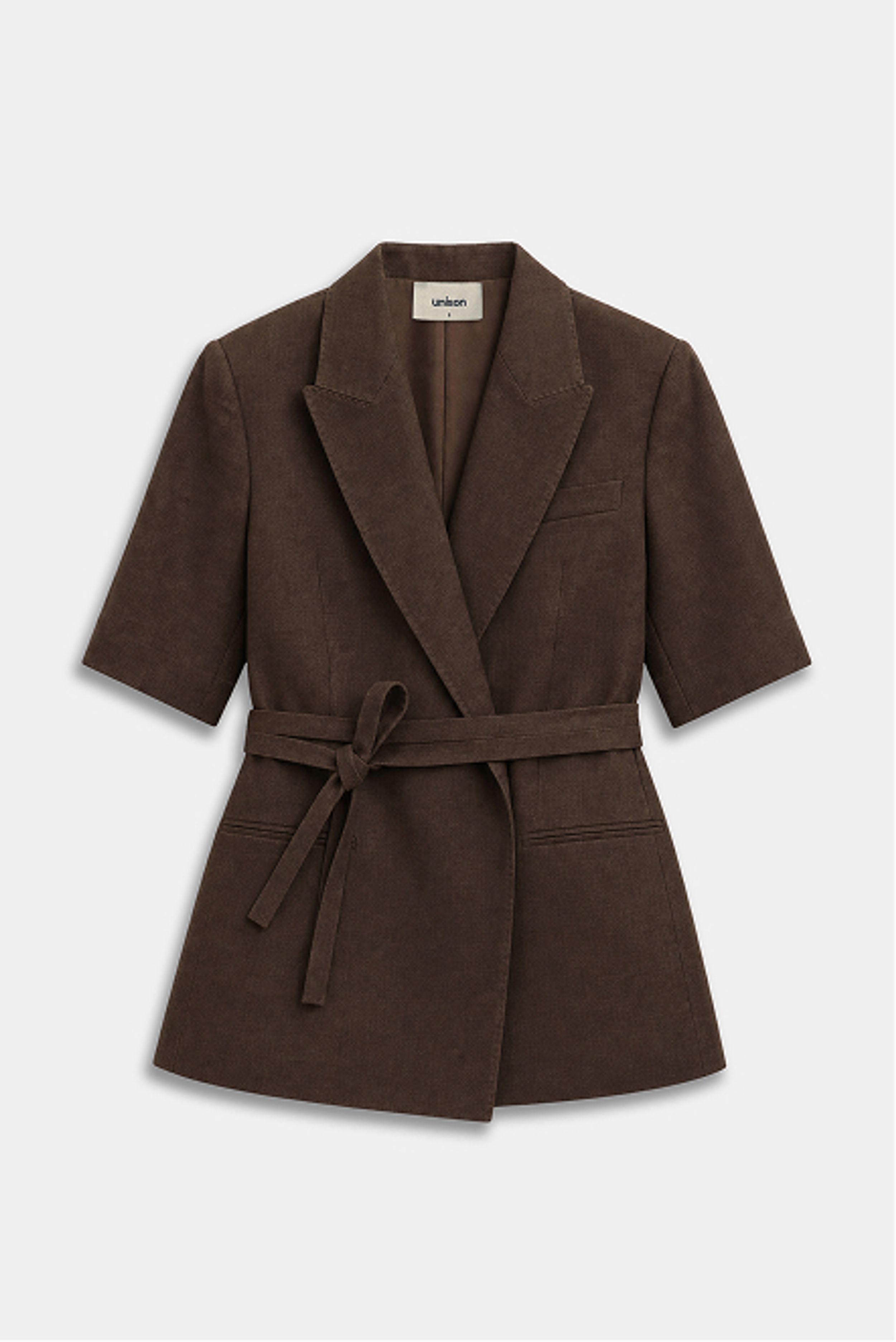 Relaxed Linen Blazer