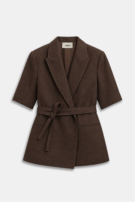 Relaxed Linen Blazer