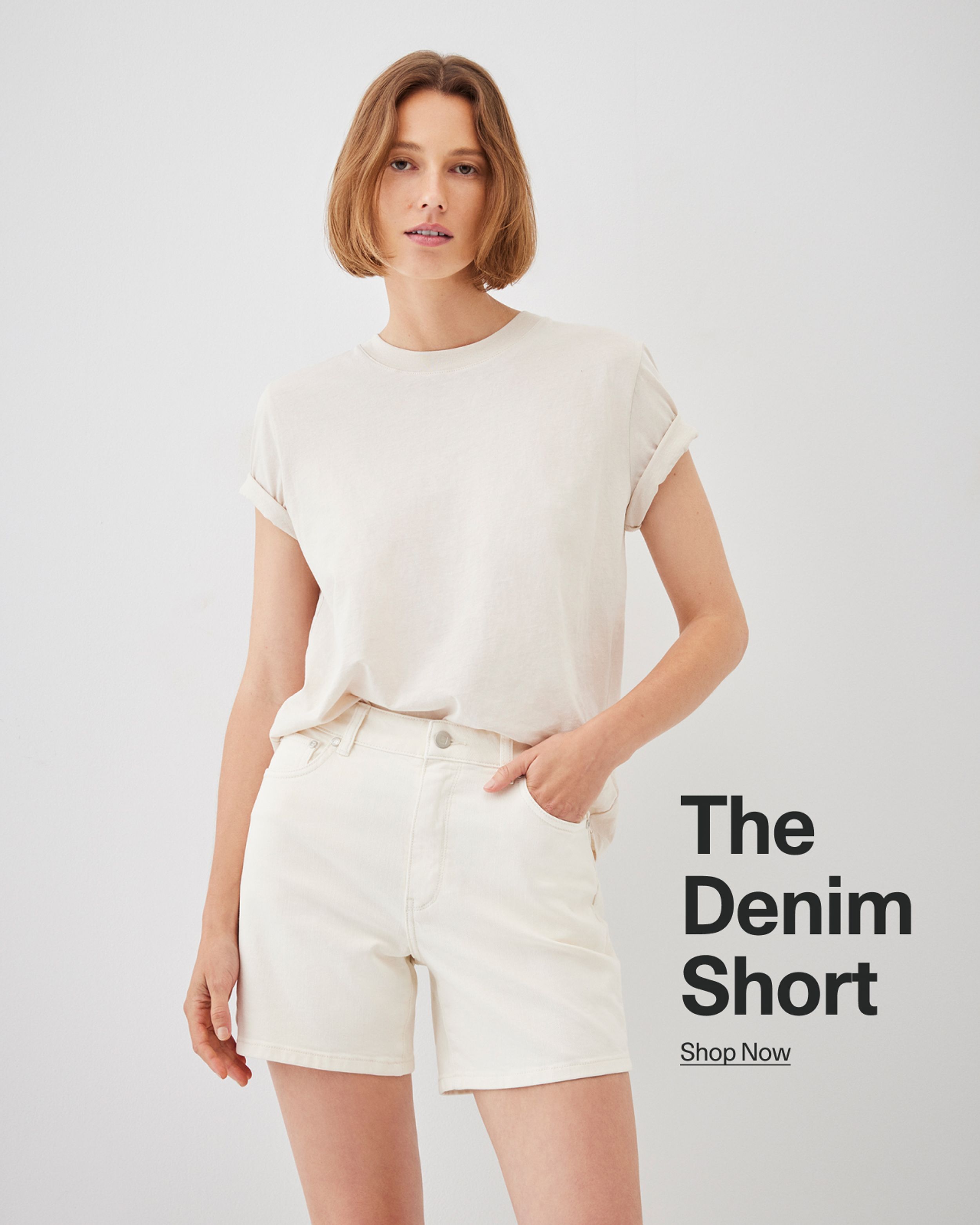 The Denim Short