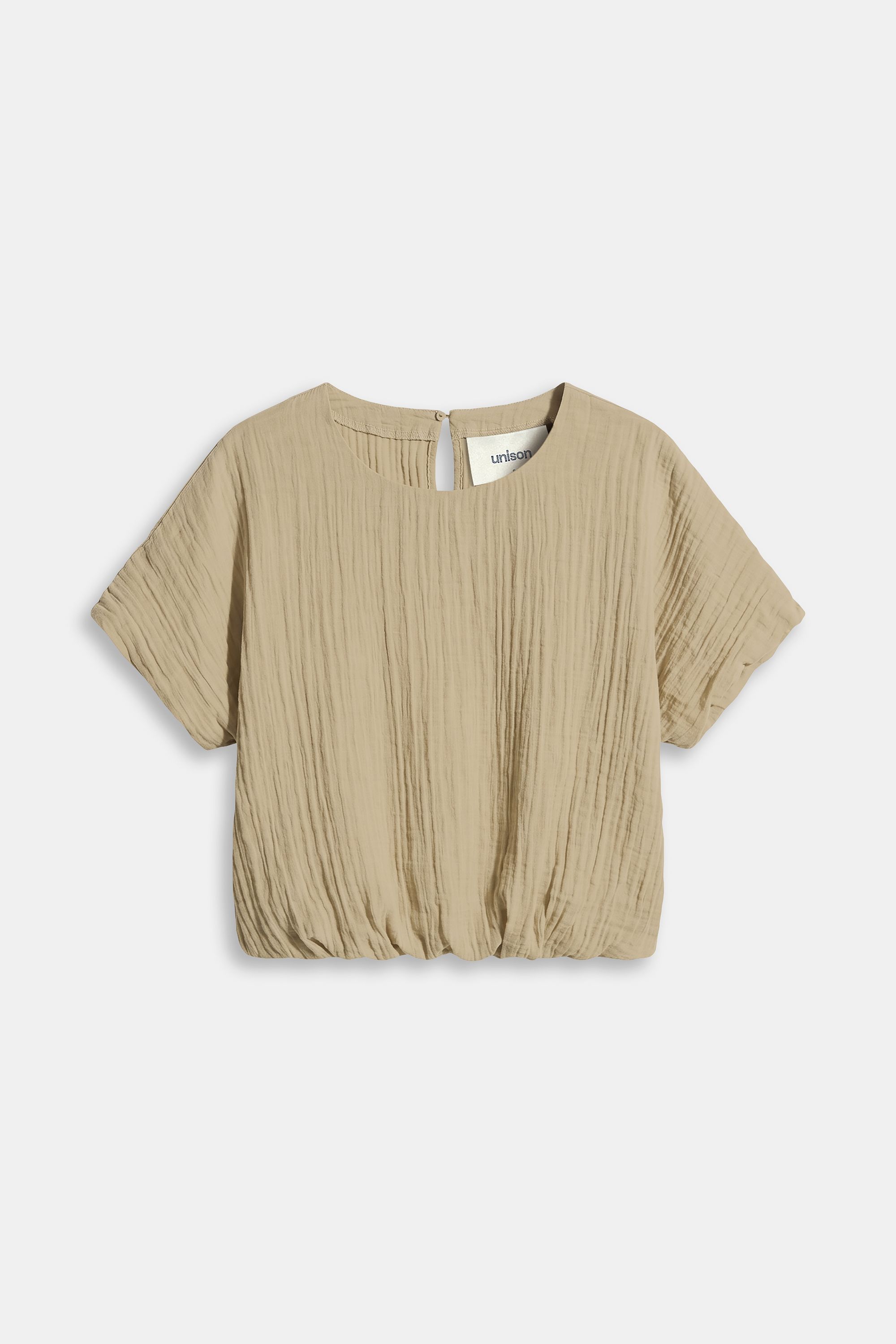 Crinkle Bubble Top