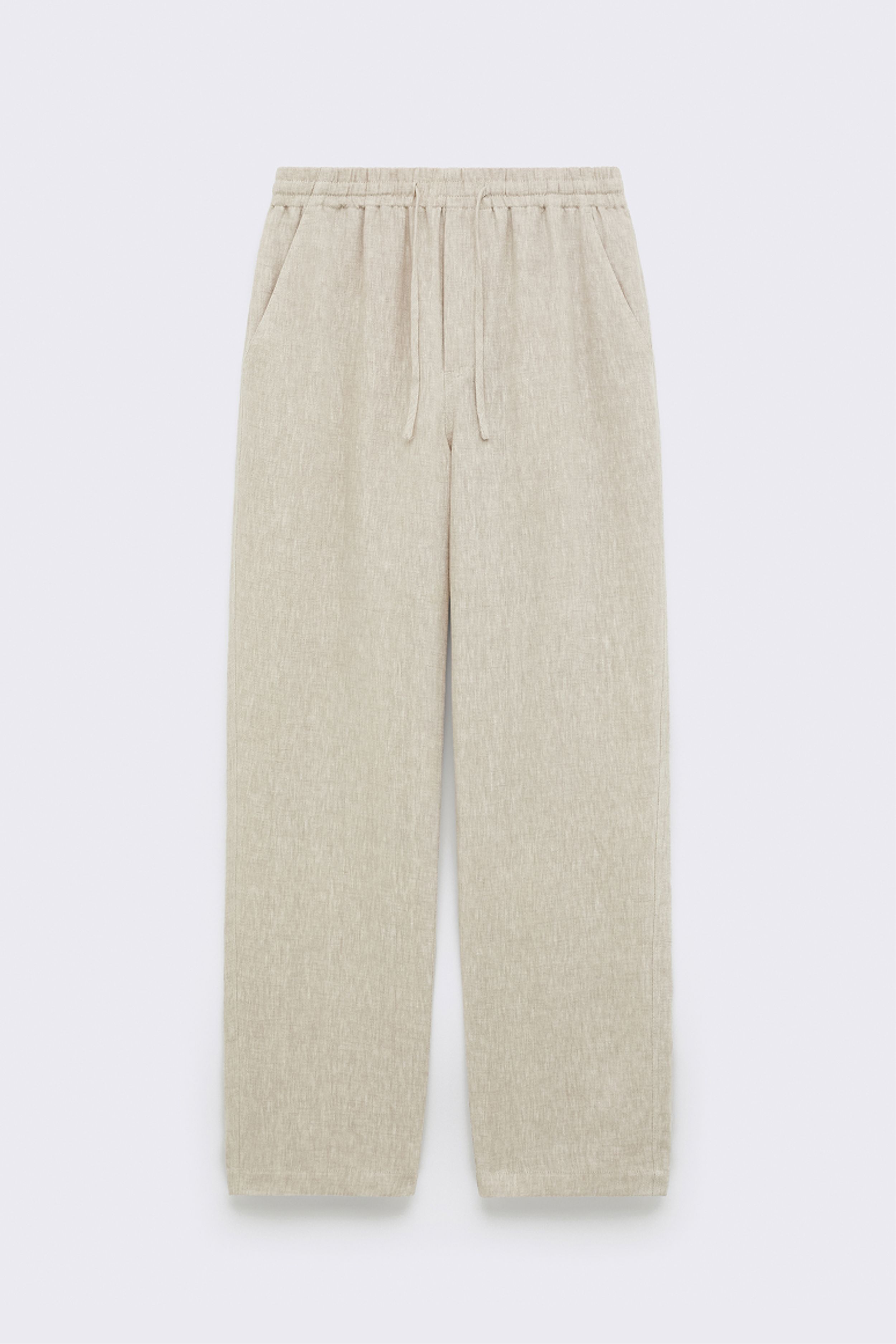 Linen Pull On Pant