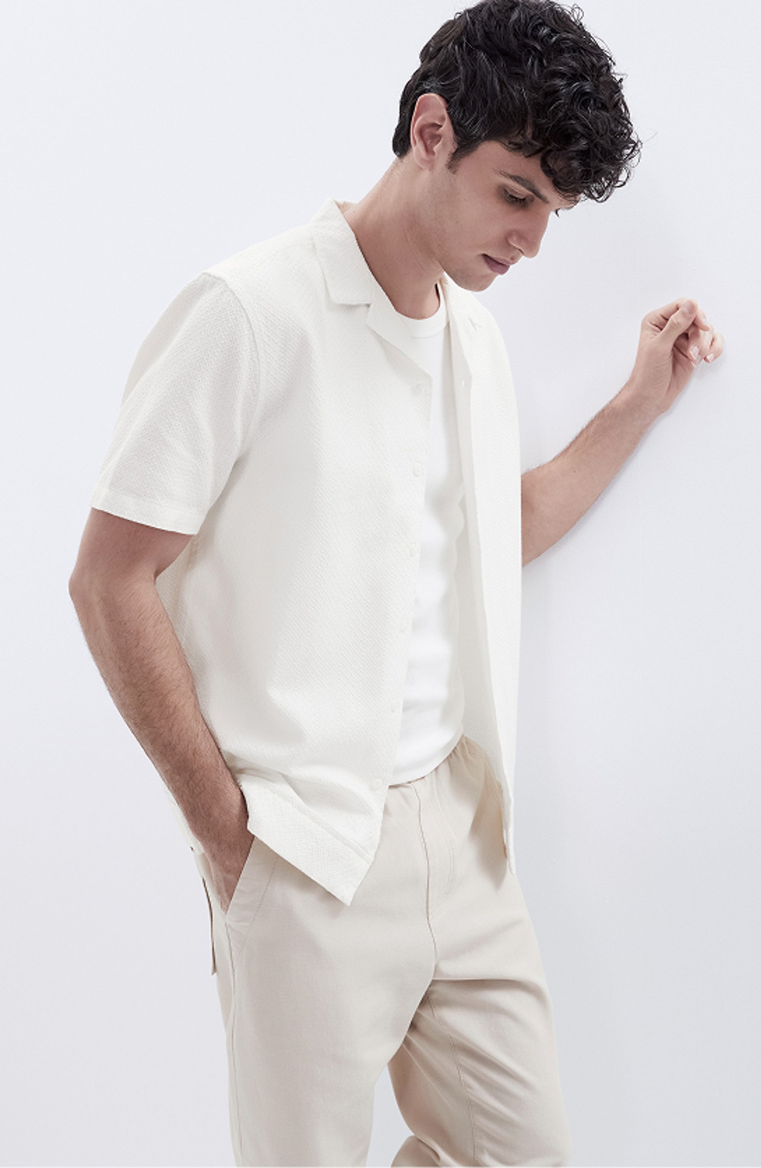 Jacquard Regular Fit Shirt