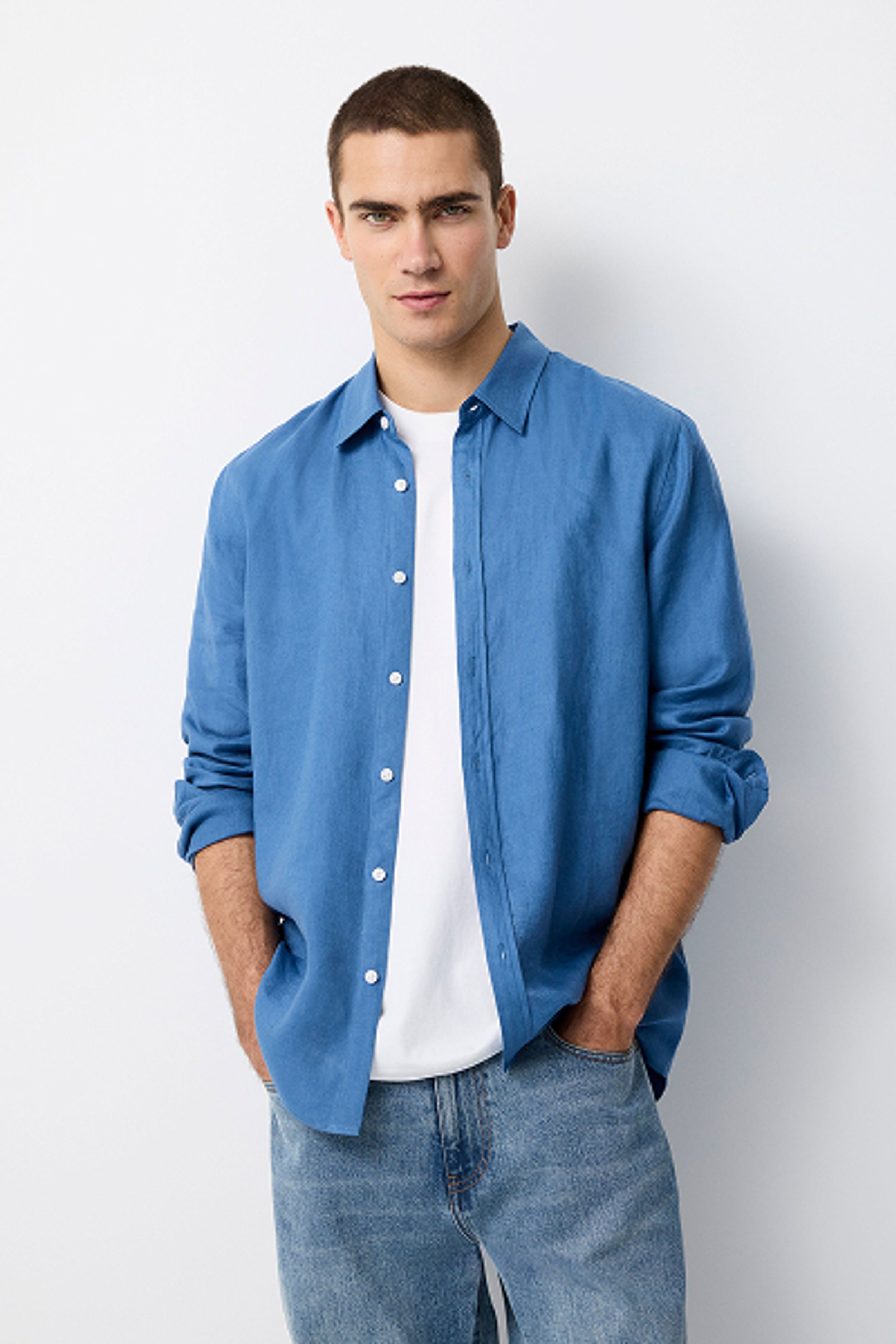 Linen Regular Fit Shirt